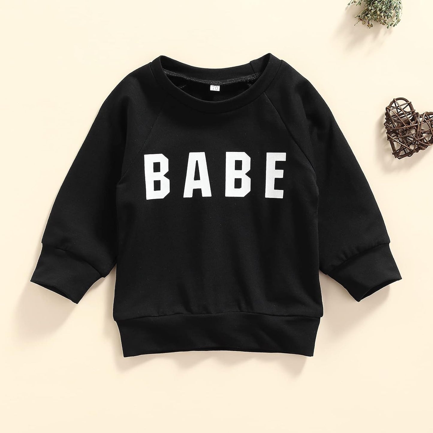 Babe Boy Crewneck Sweatshirt Sweater 18-24 Months