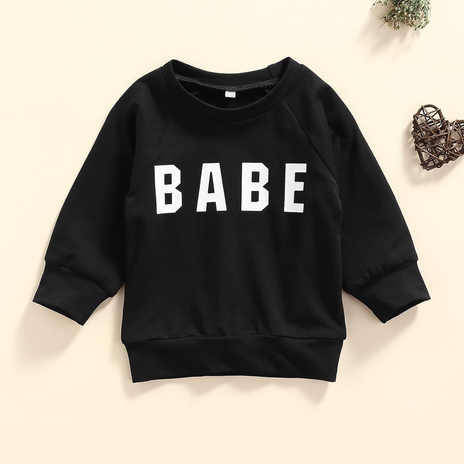 Babe Boy Crewneck Sweatshirt Sweater 18-24 Months