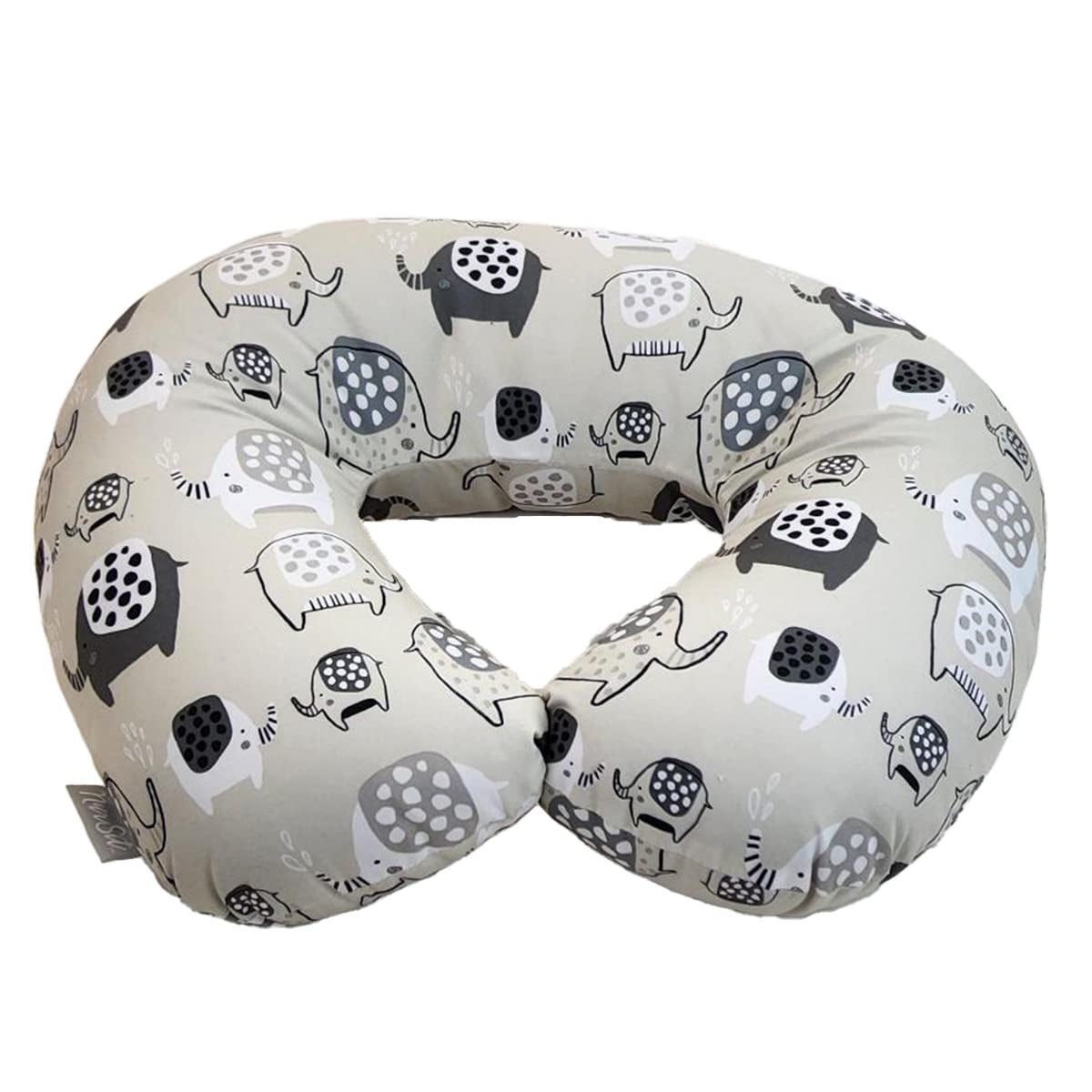 Modern Elephant Nursing Pillow and Positioner