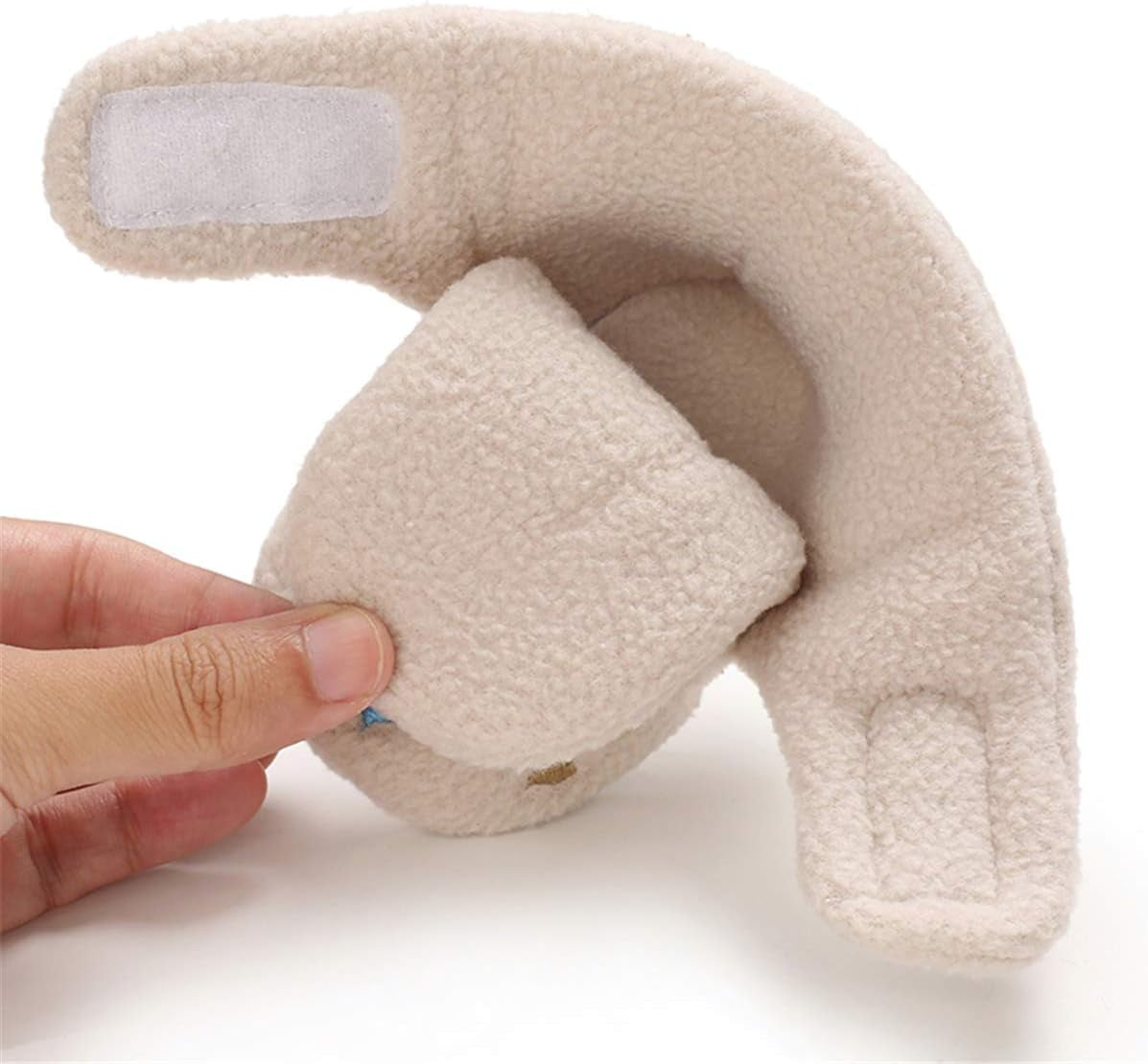 Luxe Baby Booties Newborn Fleece Boots -Non Slip Grippers 