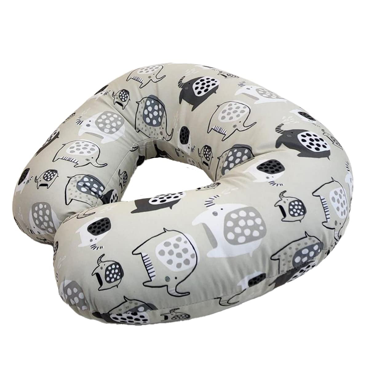 Modern Elephant Nursing Pillow and Positioner