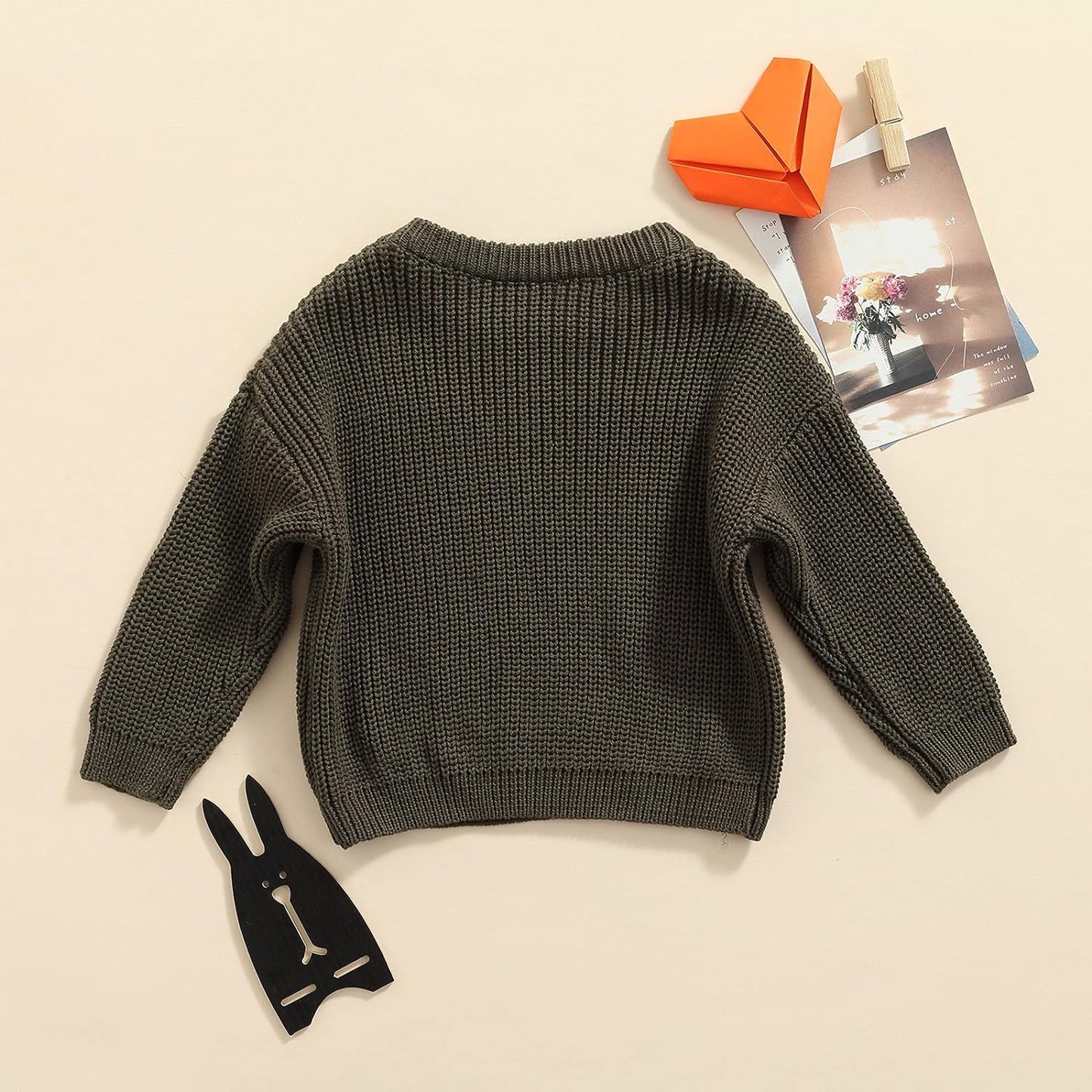 A-Green Unisex Sweater Blouse Pullover Sweatshirt