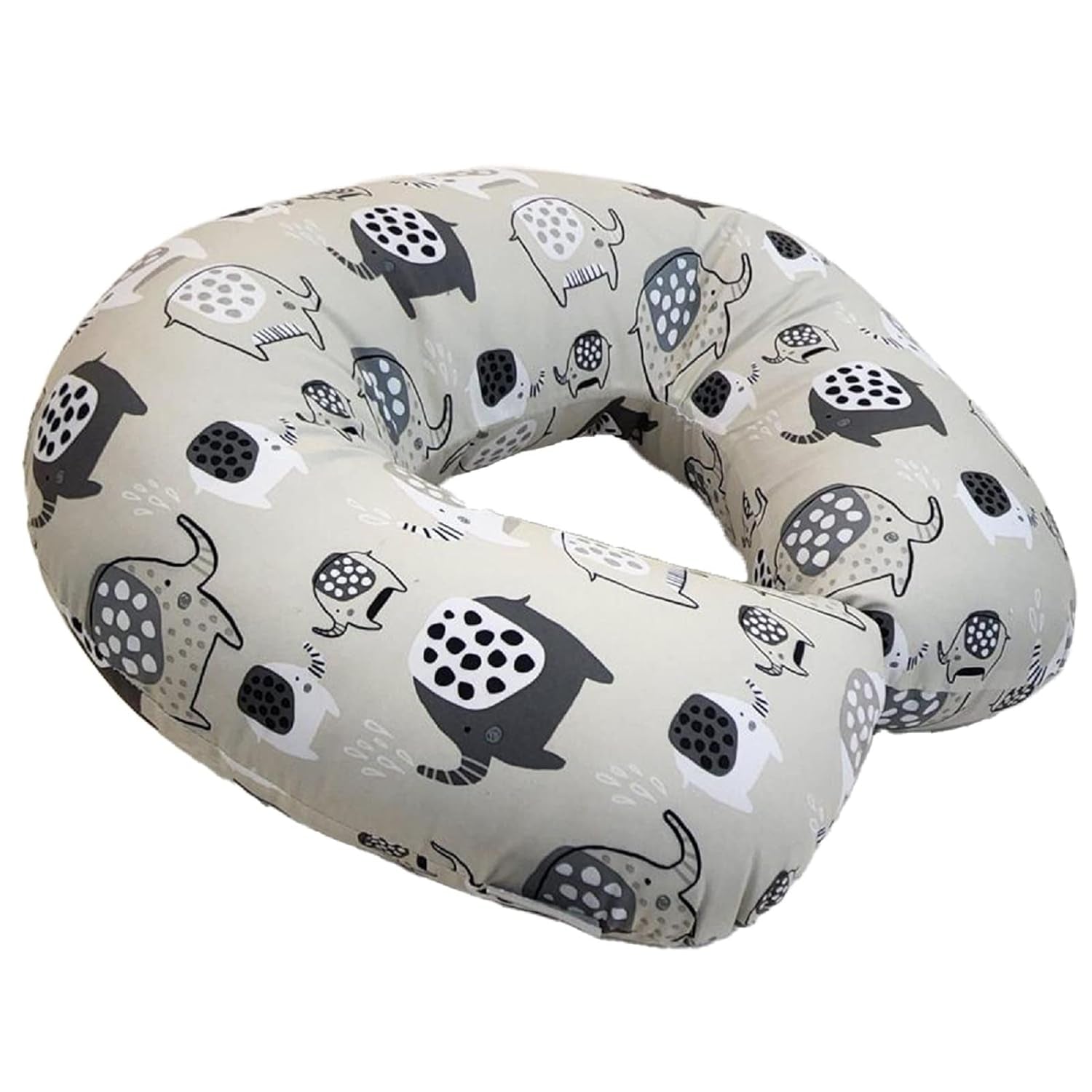 Modern Elephant Nursing Pillow and Positioner