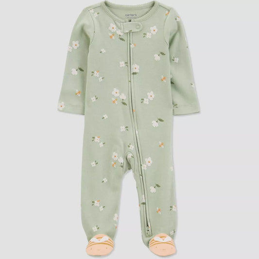 Keeping Cozy Baby Girls Mini Floral Sleeper