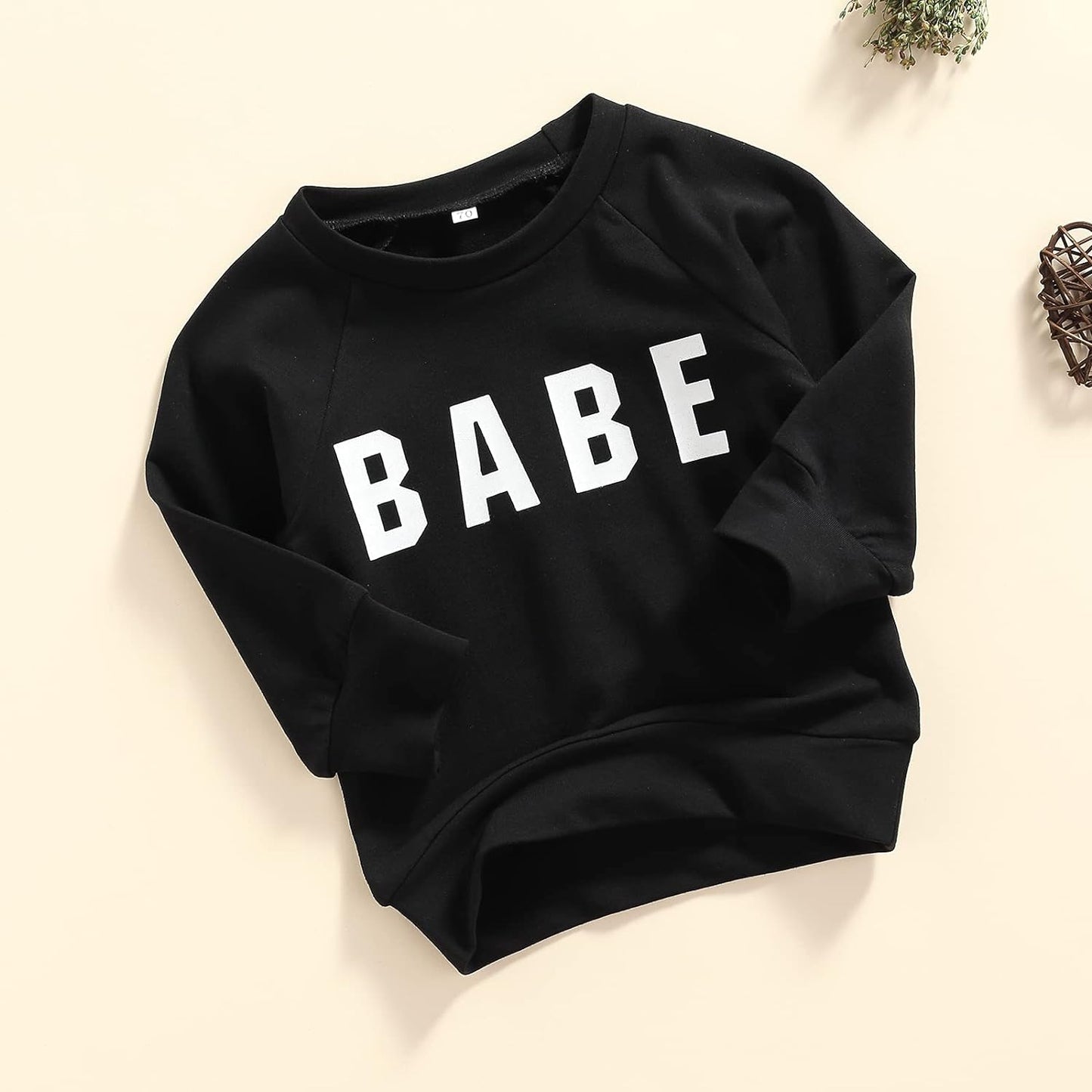 Babe Boy Crewneck Sweatshirt Sweater 18-24 Months