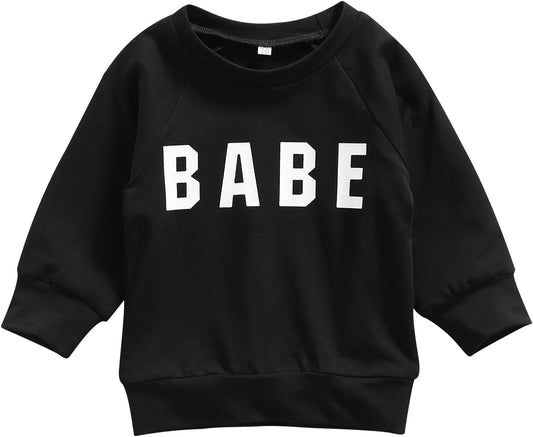 Babe Boy Crewneck Sweatshirt Sweater 18-24 Months